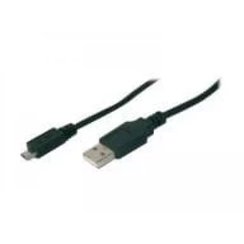Assmann USB 2.0 ühenduskaabel. A-tüüp - micro B M/M. 3,0m. USB 2.0 ühilduv. UL. must (AK-300110-030-S)