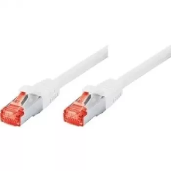 Tecline exertis Connect - paigalduskaabel - RJ-45 (M) kuni RJ-45 (M) - 3 m - SSTP-kaabel - CAT 6 - halogeenivaba - valge (71503W)