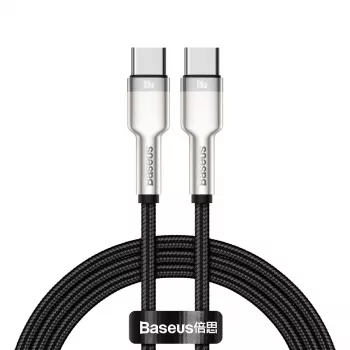 USB-C–USB-C kaabel Baseus CATJK-C01, USB 3.2 Gen 1, 1 m, must