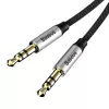 Baseus Yiven Audio kaabel kaabel 3.5 male Audio M30 1.5M Hõbedane+ Must