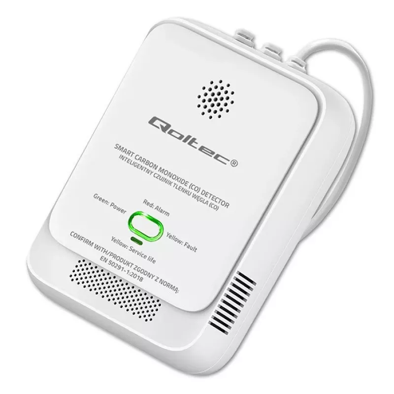 CO-anduri häire QOLTEC 52576 — vingugaasiandur, 85 dB häire