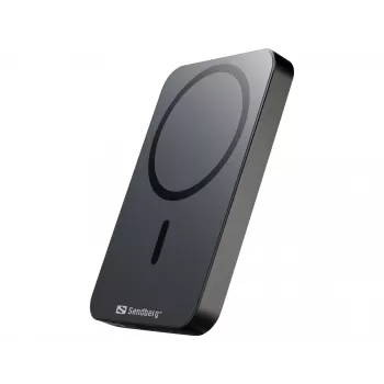 Kaasaskantav akupank Sandberg Mag Wireless Powerbank 5000 ALU, 5000 mAh
