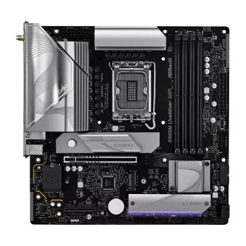 Emaplaat ASRock B860M LiveMixer WiFi — Intel B860, LGA 1851, micro ATX, DDR5, 4x DIMM, Wi‑Fi 6E, 2.5Gb LAN