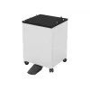 Printer cabinet stand Epson 7112285 — floor stand for Epson WorkForce Pro printers, Must or Valge