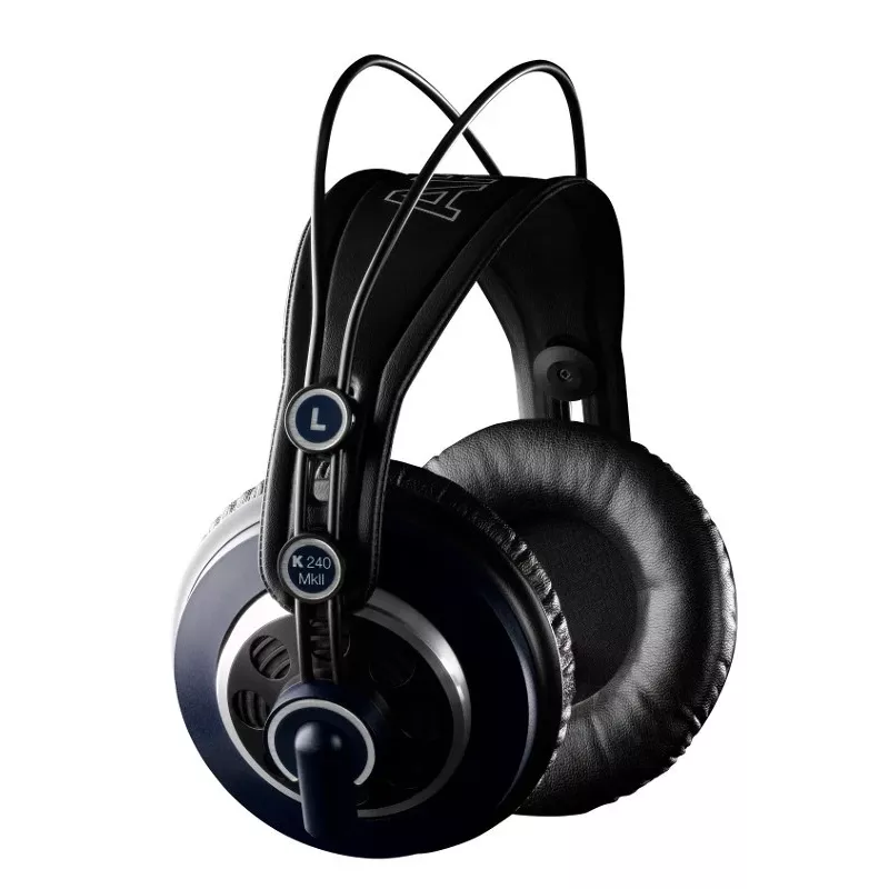AKG K240 MKII - stuudiokõrvaklapid, kõrvapealsed, poolavatud