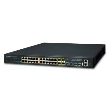 Hallatav L3 Gigabit Etherneti lüliti PLANET SGS-6341-24P4X