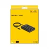 Numeric Keypad DeLOCK 12108 USB Must 19 klahvi 1,6 m kaabel