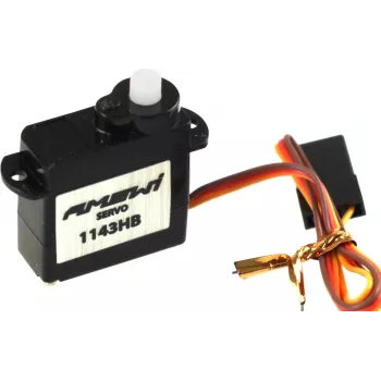 Amewi Micro-Servo AMXRacing 1143HB Analoog-analoogservo, käigumaterjal: plastik (28951)