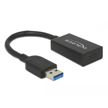 USB-kaabel DeLOCK 65698 USB 3.2 Gen 2 0,15 m USB A USB C Must