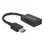 USB-kaabel DeLOCK 65698 USB 3.2 Gen 2 0,15 m USB A USB C Must