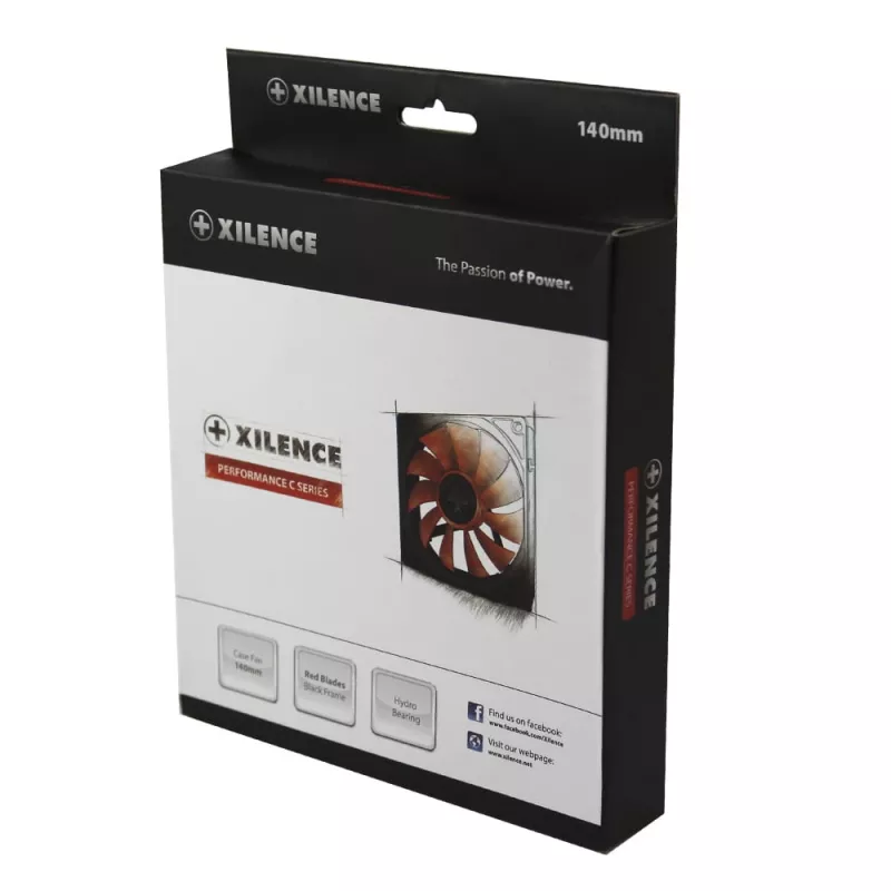Korpuse ventilaator XILENCE XF050 140 mm, 900 p/min