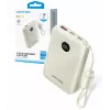 Akupank Vention FKAN0-C 10000 mAh — 2× USB-C, 1× USB-A, 22,5 W, beež