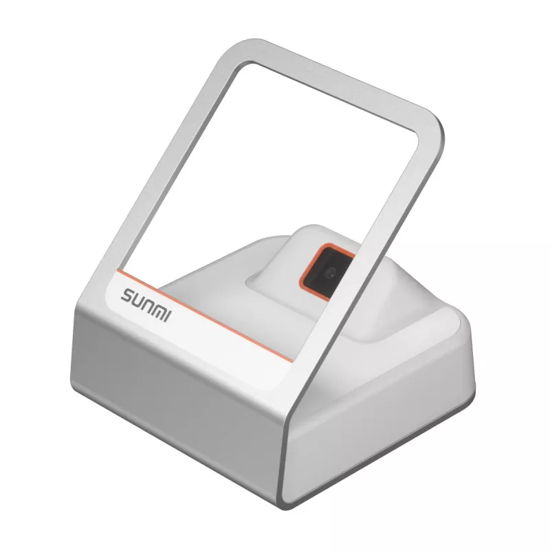 Käsikoodilugeja SUNMI Blink 2 USB-A valge — vöötkoodiskanner, USB-A ühendus, kaasaskantav