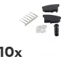 Traatpistik ShiverPeaks BS72020-SET10 TAE N Must