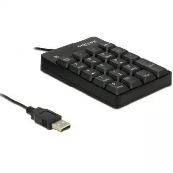 Numeriline klaviatuur DeLOCK 12481 universaalne USB must