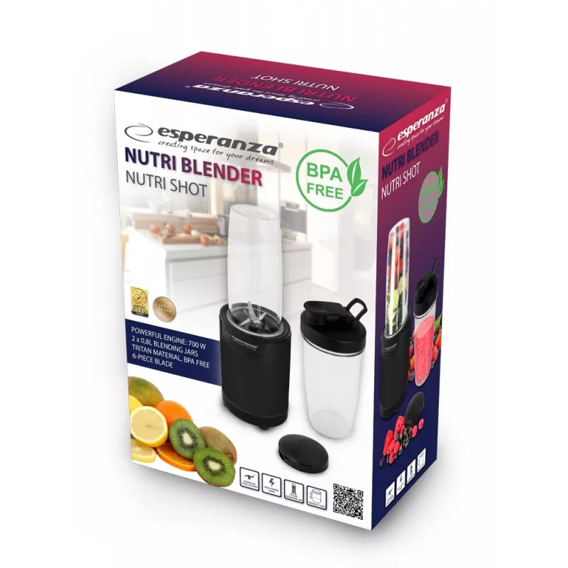 Lauaplaatblender Esperanza EKM029 must