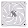 120 mm Lian Li UNI FAN SL-INF Wireless ARGB PWM — valge, modulaarne magnetiline ventilaatorisüsteem