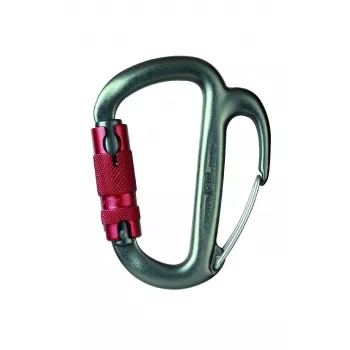 Karabiin Petzl Freino — julgestus-/laskumiskarabiin pidurdusfunktsiooniga