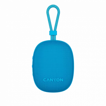 Canyon OnMove 12 – kaasaskantav Bluetooth v5.3 kõlar – 5W – TWS – IPX7 – 12 tundi – USB-C laadimine