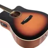 Elektroakustiline kitarr V-tone VEAG1 CE 4/4 Wood — täissuuruses dreadnought, cutaway, kuusepealispuu, mahagonist selg ja küljed, sisseehitatud eelvõimendi