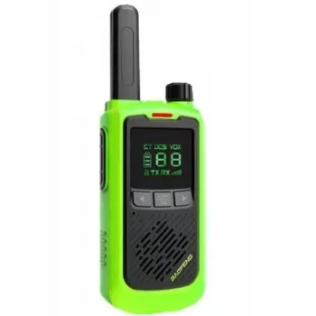 Käsijaam raadio Baofeng BF-T17 roheline — 16 kanalit, 5 W, 400–470 MHz, 1500 mAh aku