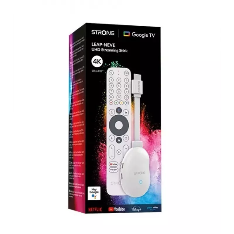 Strong Media-Player, Interneti-TV taasesitus, 4K Ultra HD, kõrge dünaamiline ulatus (HDR 10), kõrge dünaamiline (LEAP-NEVE)