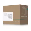Arvutikorpus DeepCool CH160 PLUS WH Small Form Factor valge, microATX, karastatud klaas, USB-C