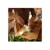 Fiskars 1057536 kööginuga, roostevaba teras, 1 tk, Santoku nuga