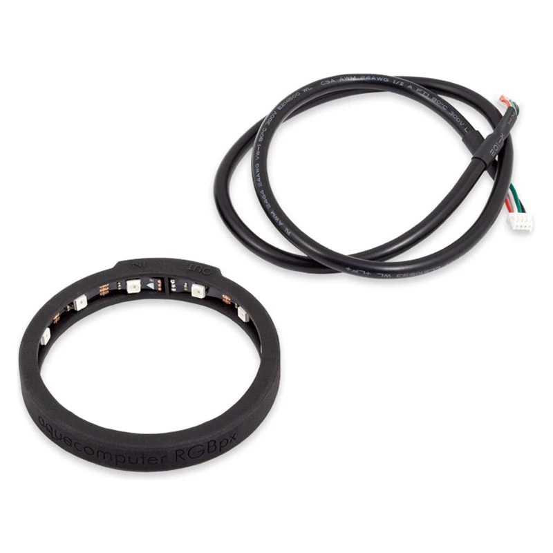 aqua computer RGBpx LED-rõngas 60 mm reservuaarile, 12 adresseeritavat LED-i