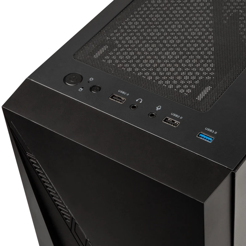 Arvutikorpus Kolink Inspire K2 Plus ARGB Micro-ATX Must