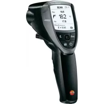 TESTO 835-H1 infrapunatermomeeter, IR-termomeeter, optika 50:1, mõõtepiirkond -30 kuni +600 °C (0560 8353)