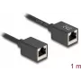 Võrgukaabel DeLOCK 90325 RJ-45 Cat6a 1 m Must