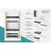 Seinale kinnitatav rack Digitus DN-10-SET-3