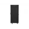 Eraldiseisev rack LANBERG FF01-6627-12BL 19 tolli 27U 600x600 mm klaasuksega, 800 kg kandevõime