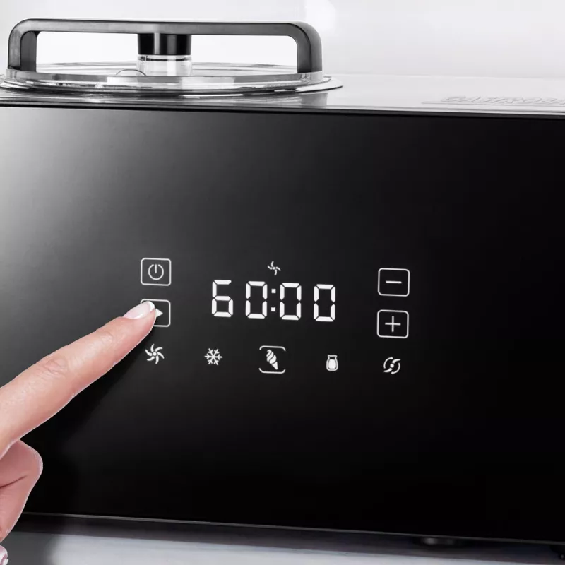 Traditsiooniline jäätisemasin Gastroback Design Advanced Control 1,5 L 150 W Must satiinteras