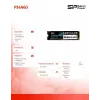 SSD M.2 NVMe Silicon Power P34A60 2 TB, PCIe 3.0 x4, lugemine 2200 MB/s, kirjutamine 1600 MB/s