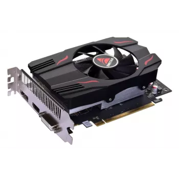 Graafikakaart BIOSTAR Radeon RX 550 4 GB GDDR5, 1100 MHz GPU, 6000 MHz mälu, 128-bit, PCIe 3.0, ühe ventilaatoriga