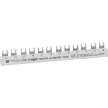 HAGER KDS463A faasiharustuslatt 12-mooduliline QuickBusbar (KDS463A)