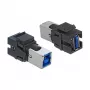 Keystone-moodul DeLOCK 86395 Lame Must USB A