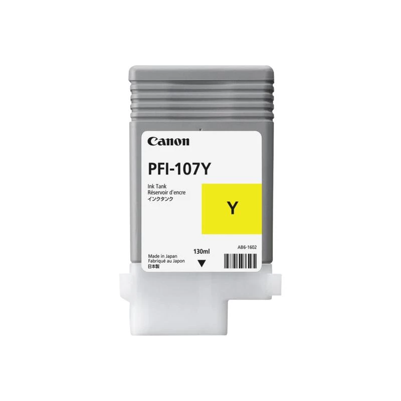 Canon PFI-107Y tindikassett 1 tk originaal kollane
