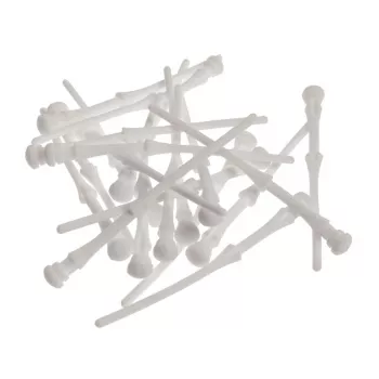 Akasa AK-MX003-WKT20 vibratsioonivastased arvutiventilaatori kinnitused, valge, 20 tk