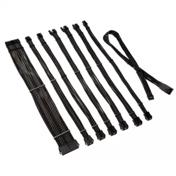Kaablipikenduskomplekt Kolink Core Pro 12V 2x6-pin Type 1 – Jet Must/Gunmetal