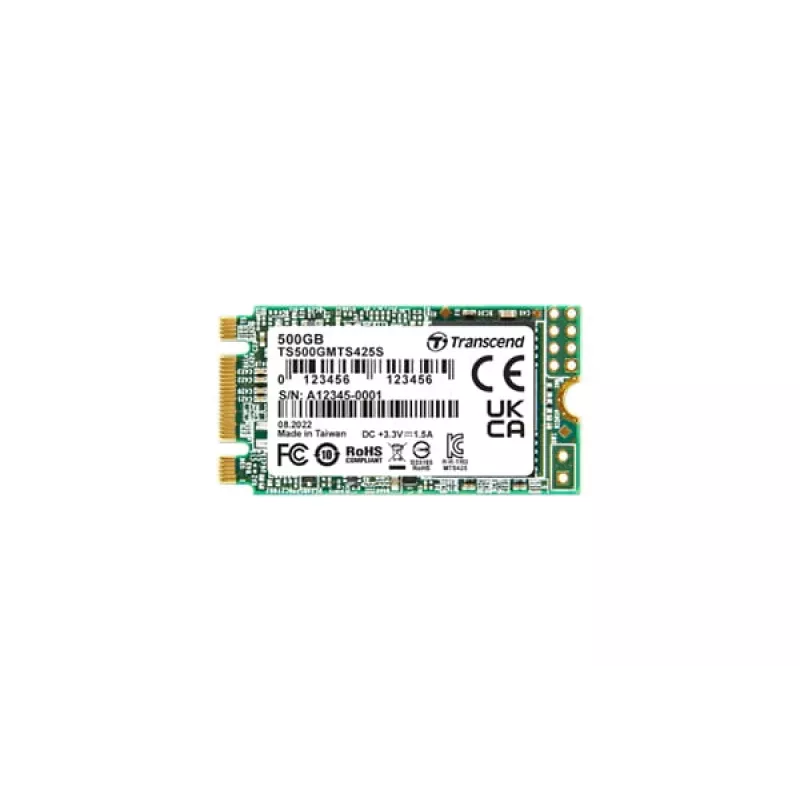 SSD-ketas Transcend 500 GB M.2 Serial ATA III TS500GMTS425S