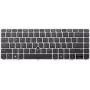 HP asendusklaviatuur sülearvutile, saksa paigutus, EliteBook 745 G3 jaoks