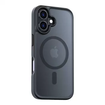 Magnetiline kaitseümbris Torras Guardian Series iPhone 16-le — must