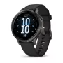 Garmin Venu 4 3,05 cm (1,2) AMOLED 41 mm Digitaalne 390 x 390 pikslit Puuteekraan Must Wi-Fi GPS (satelliit)