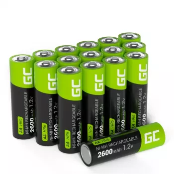 Ni-Mh akud AA R6 2600mAh x16