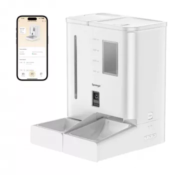 Automaatne lemmikloomasöötur Sponge SPONGE Pet Feeder Smart DUAL — kahe kausiga nutikas söötur lemmikloomadele