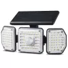 Maclean IP65 päikeseenergial töötav LED-lamp liikumis- ja hämarikust koiduni anduriga IP65 4W 320lm 4000K Li-ion 1200 mAh 3 töörežiimi prožektor turvalisusele aeda sissepääsule HQ