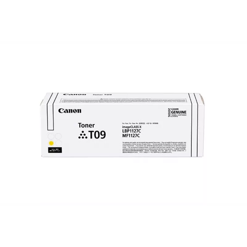 Canon TONER T09 Y toonerikassett 1 tk Originaal Kollane